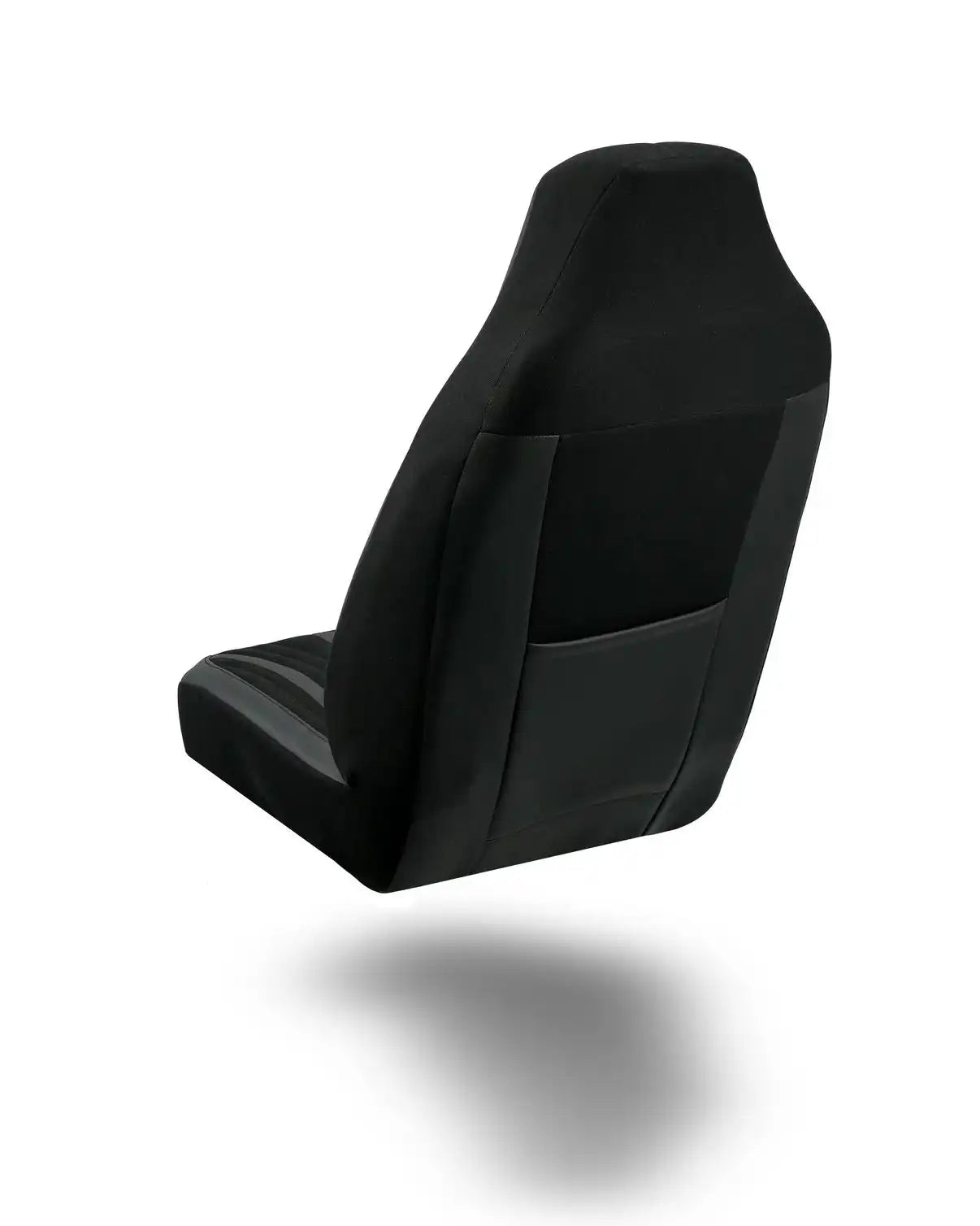 Housses de Sièges Auto Premiumen cuir – Compatibles avec Tous les Véhicules -Full black