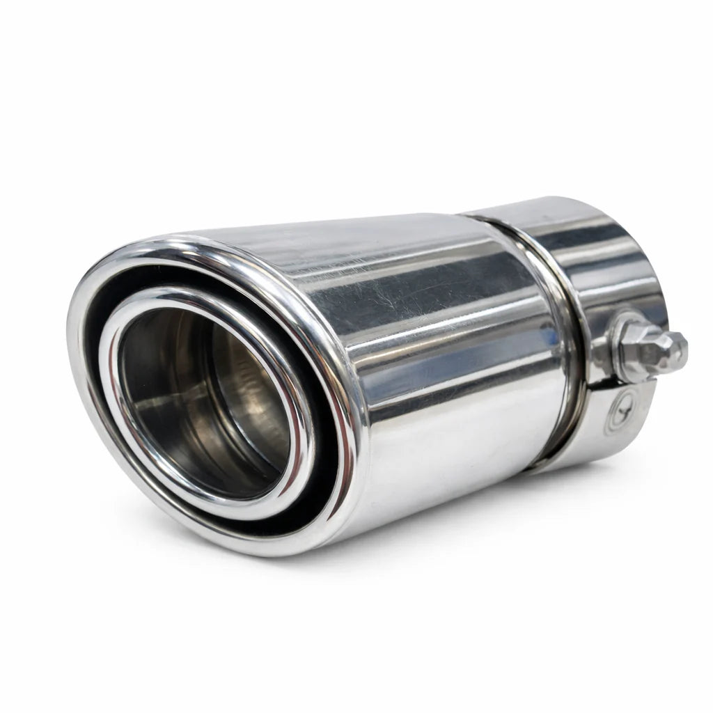 SG-1242903 Embout d'échappement inox 76mm