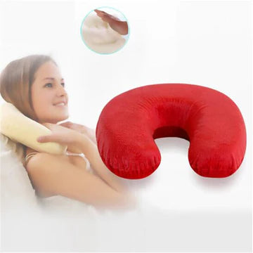 coussin repose tete rouge