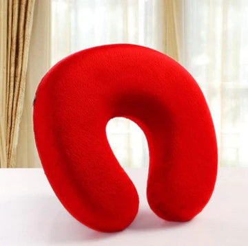 coussin repose tete rouge