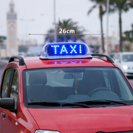 SG-77888 Plaque taxi LED Petit model 26CM