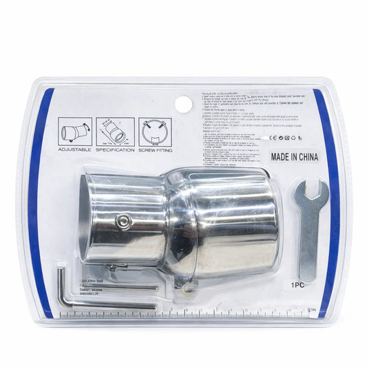 SG-1242901 Embout d'échappement inox 76mm