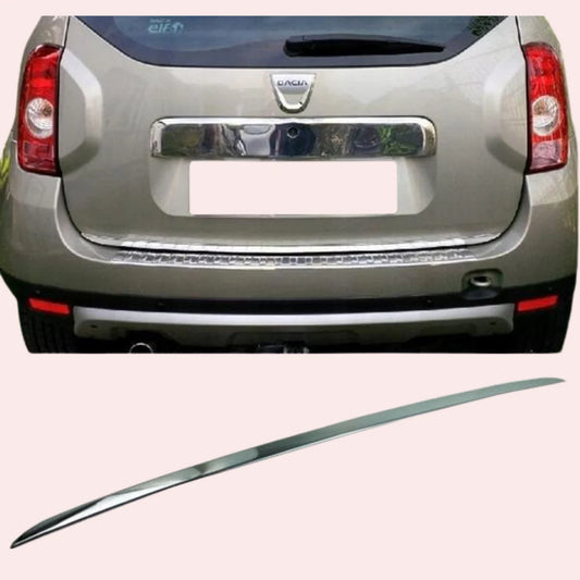 1 Baguette coffre chromer sur mesure Dacia duster 2010-2017