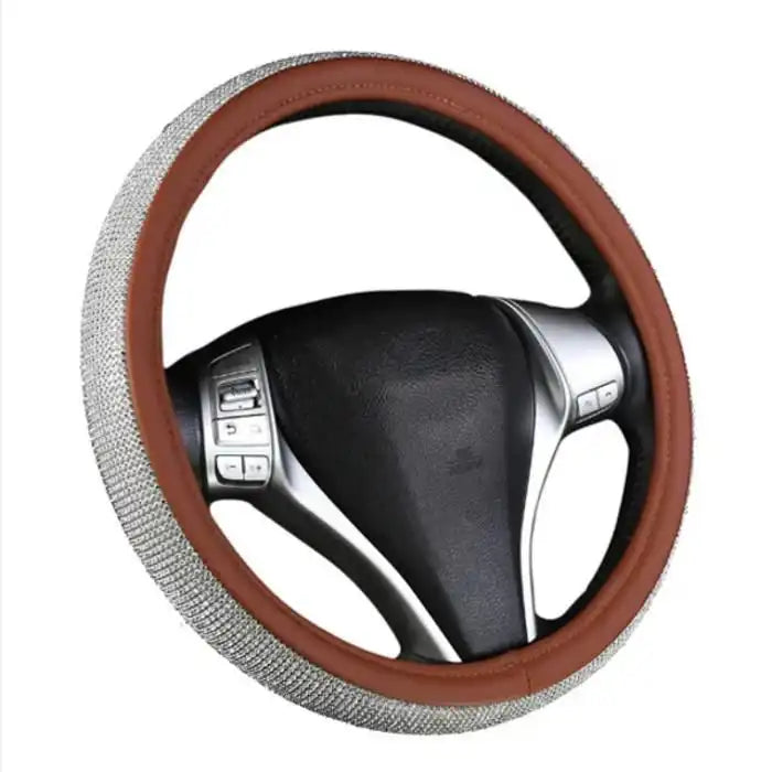 Couvre Volant Diamond Tabac