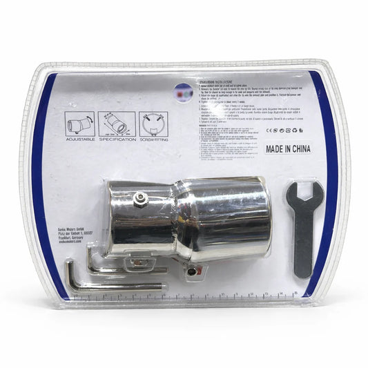 SG-1242900 Embout d'échappement inox 63mm