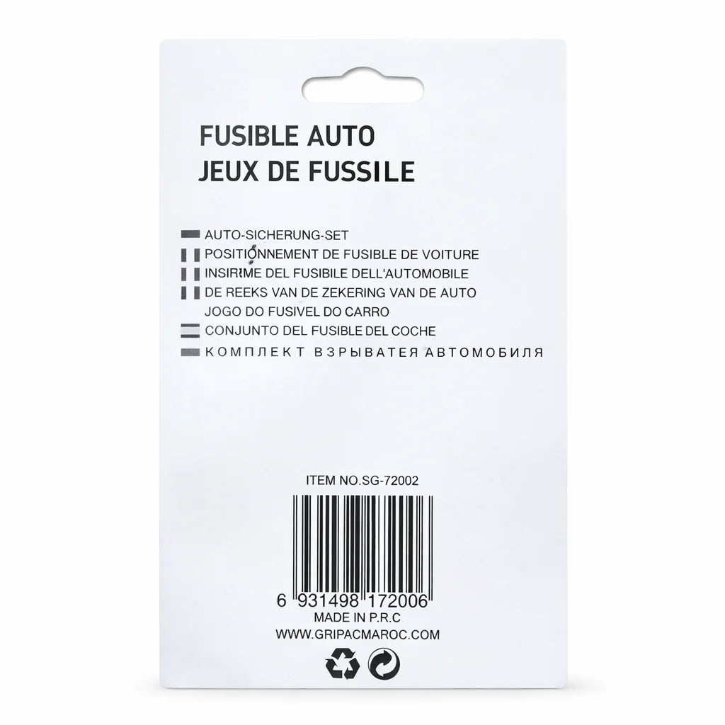 SG-72002 Jeux de 10 fusible grande taille