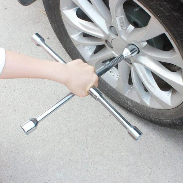 SG-91502 Clé croiser de roue 17mm-19mm-21mm-23mm