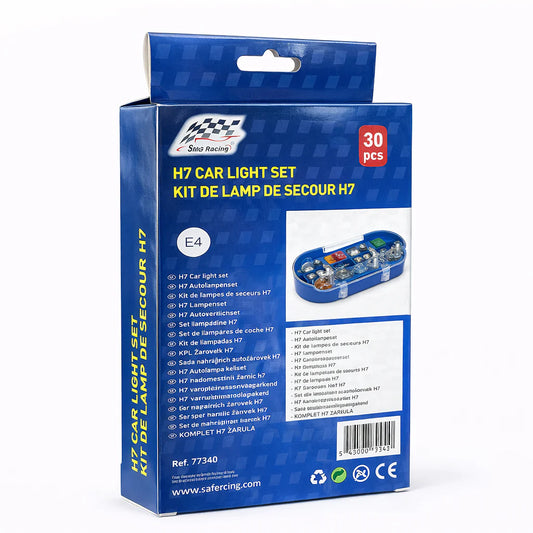 SG-77340 30 Pieces Kit de lamp de secours H7
