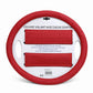 Couvre volant simili cuir + Cache ceinture 38CM