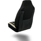 Housses de Sièges Auto Premiumen cuir – Compatibles avec Tous les Véhicules - Full grey