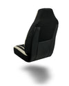 Housses de Sièges Auto Premiumen cuir – Compatibles avec Tous les Véhicules - Full grey