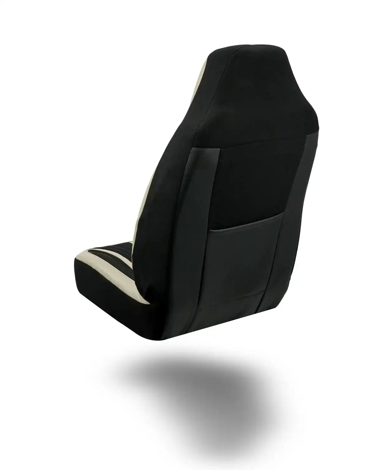 Housses de Sièges Auto Premiumen cuir – Compatibles avec Tous les Véhicules - Full grey
