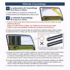 SMG-50CM Rideau de coter 50CM 2 pièces
