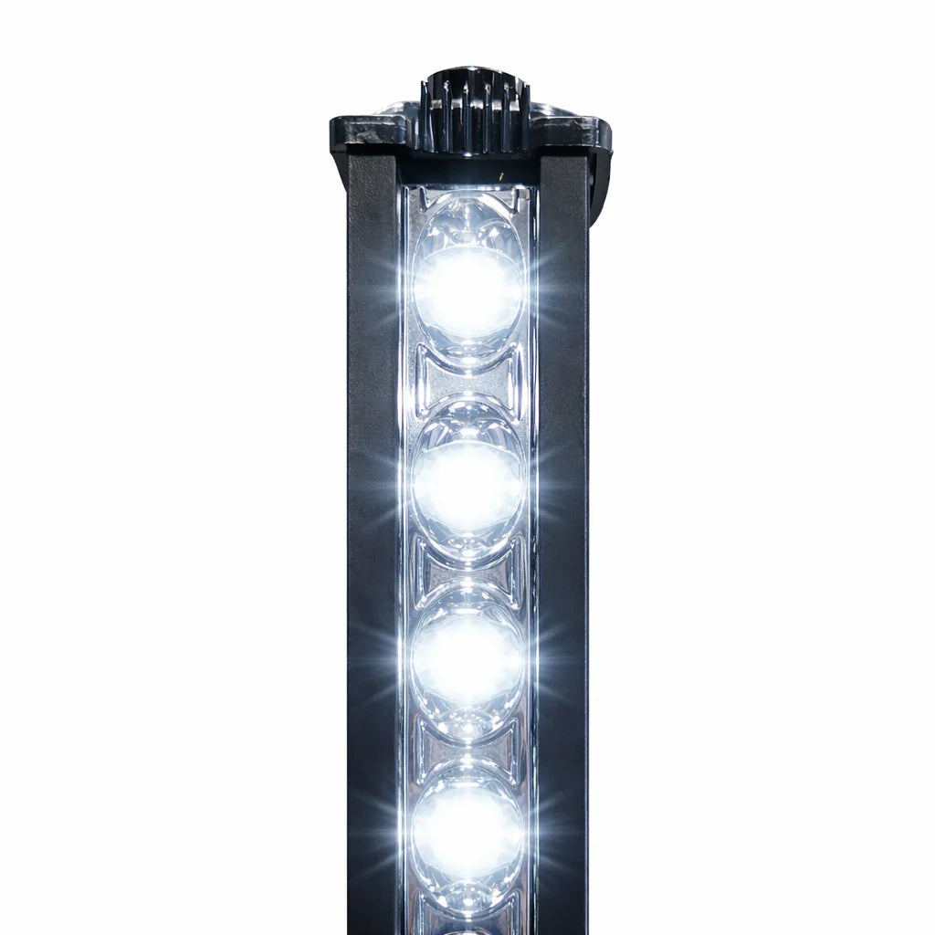 9V-50V Phare secoure barre slim 18 LED 52CM