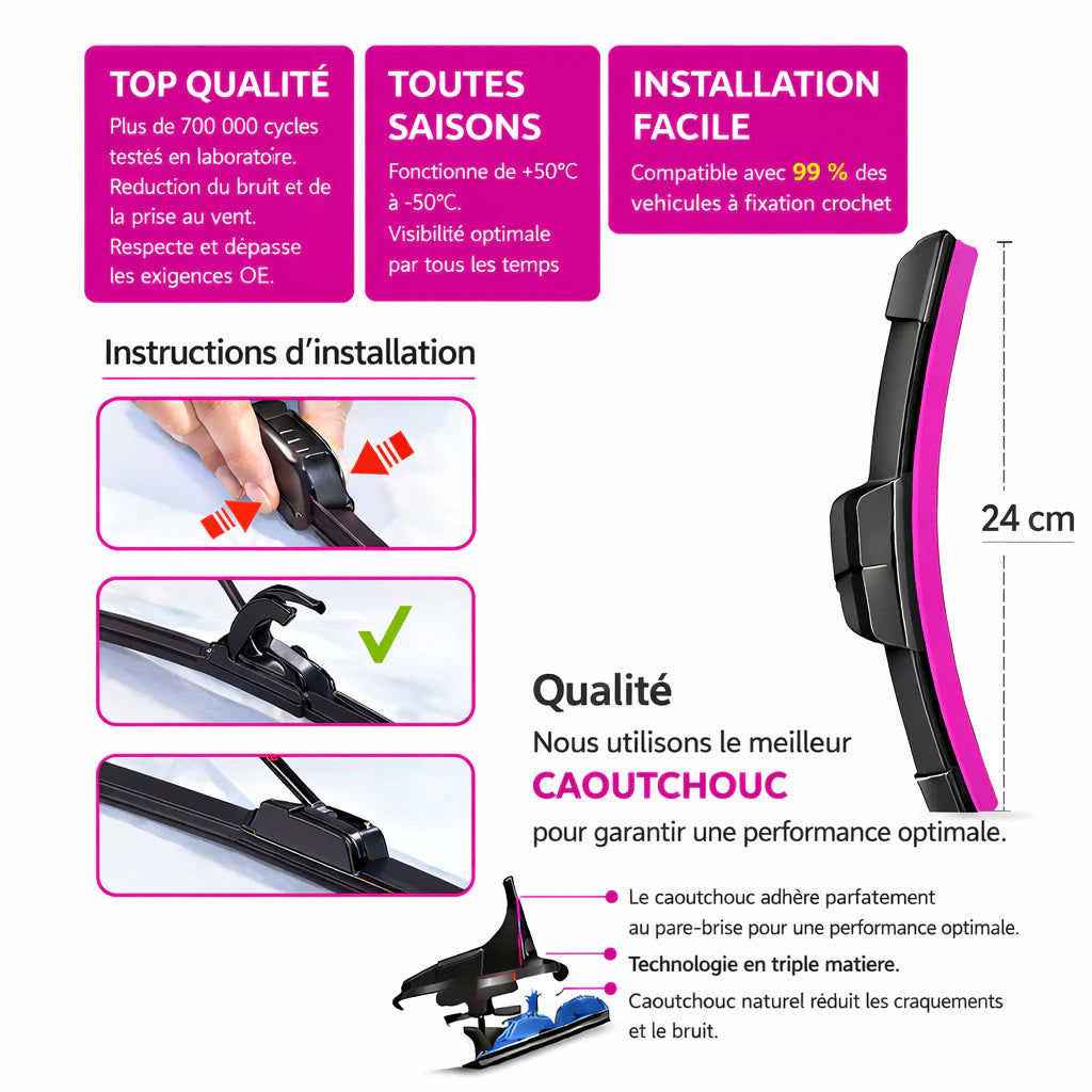 Essui glace Flamingo banana taille 26cm , 24cm, 22cm, 20cm, 18cm, 14cm