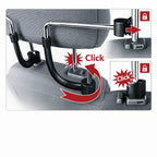 SG-45549-CH Porte veste chrome