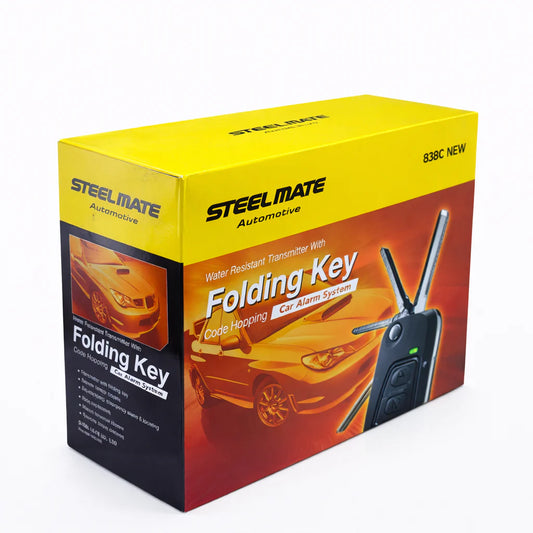 838C-3195 System d'alarme avec clé Steel mate 838C