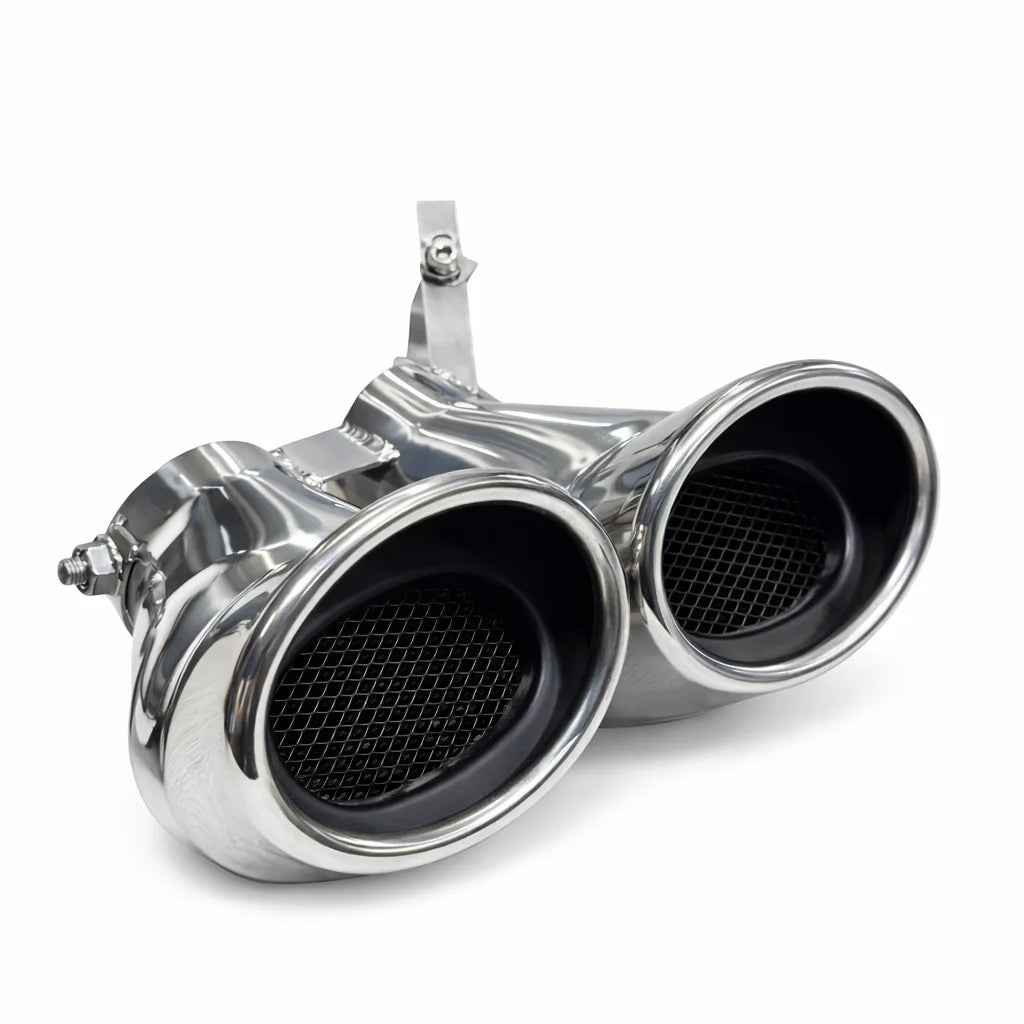HJ-W203LH Embout d'échappement chromer style mercedes-benz w203