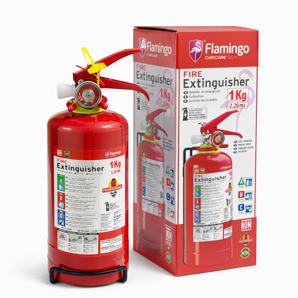 Extincteur rechargeable flamingo