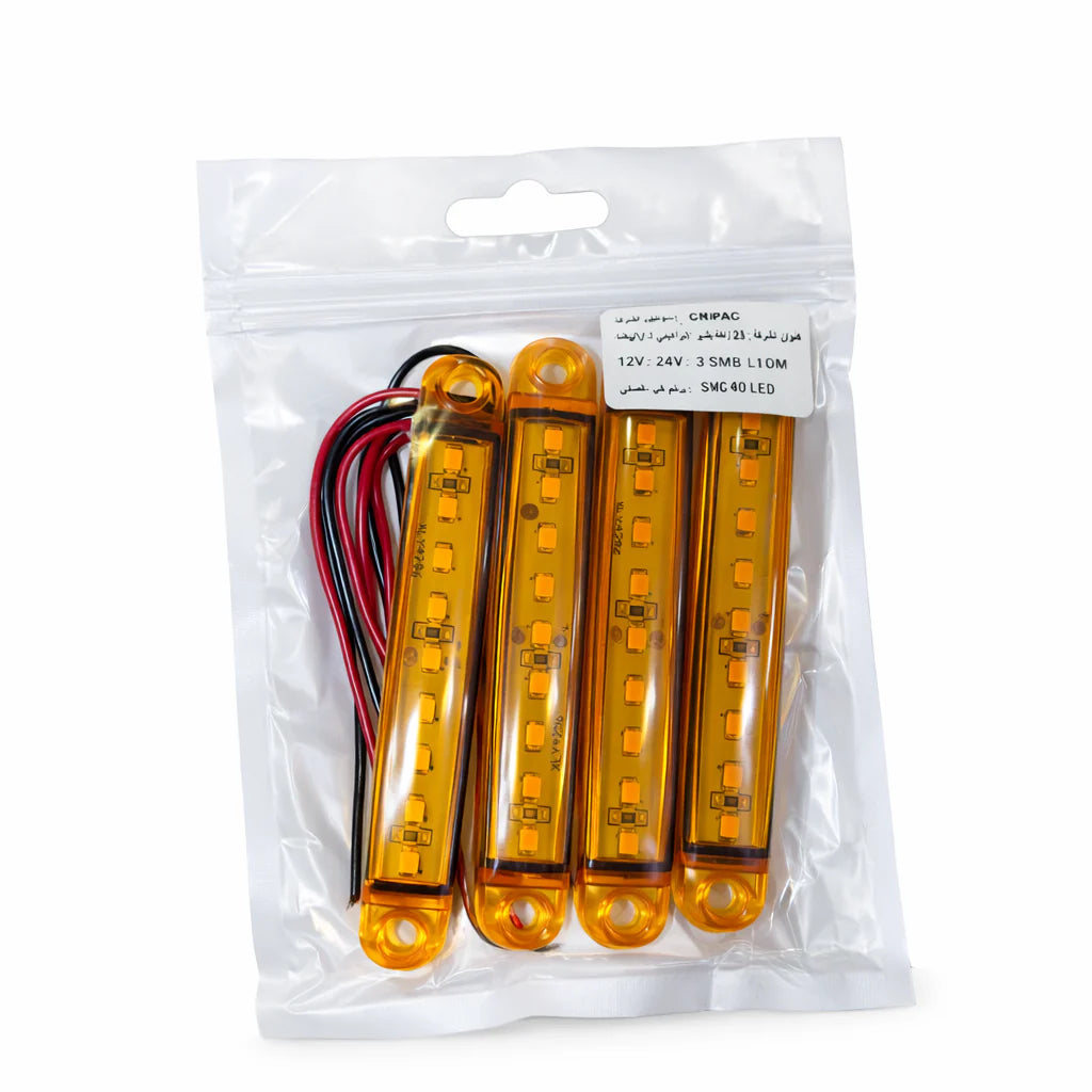 SMG-9LED 4 feux de position 9LED ABS