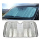 SG-09018 Pare soleil chrome petit model 130cm x 60cm