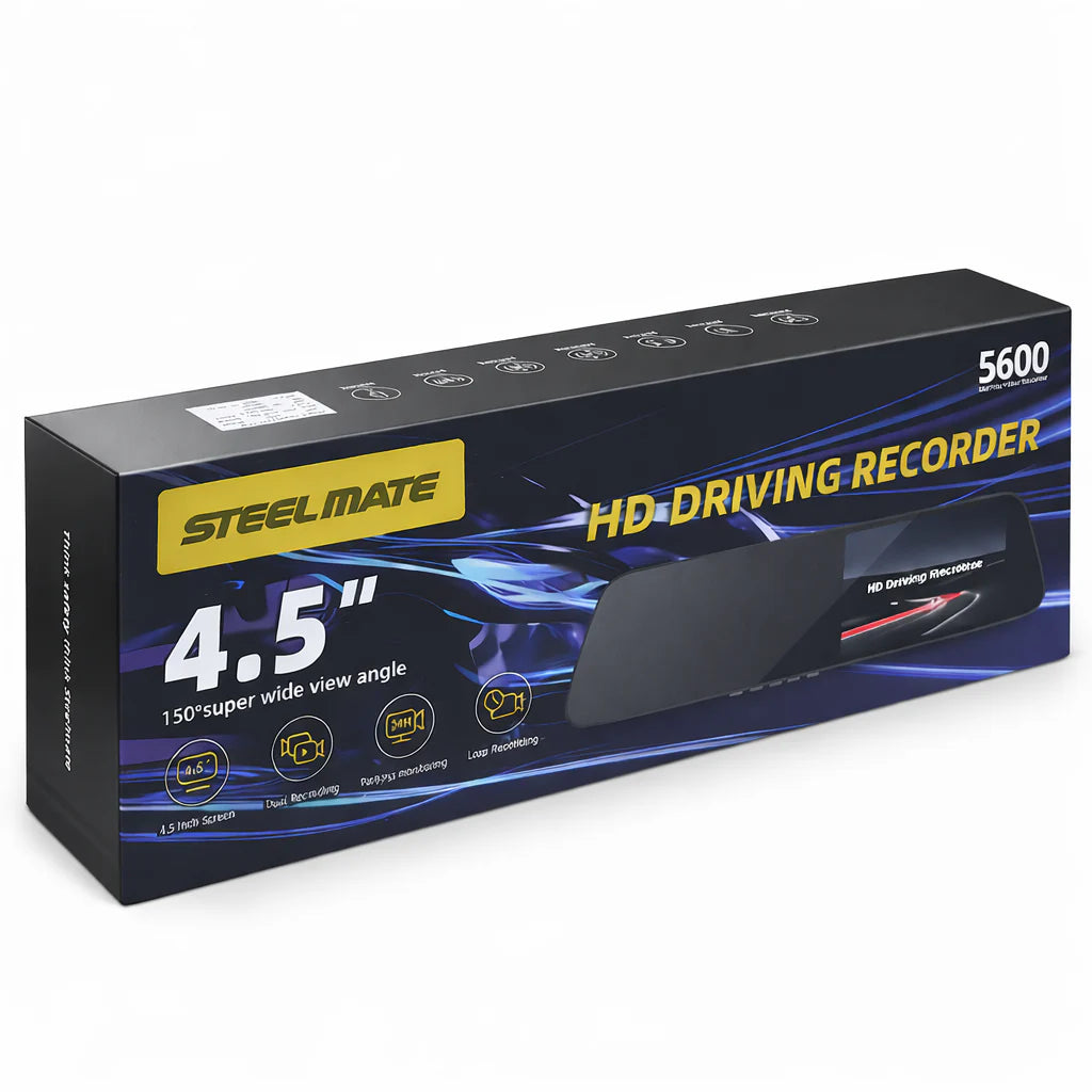 S600 Camera DVR retroviseur Steel mate FULL HD