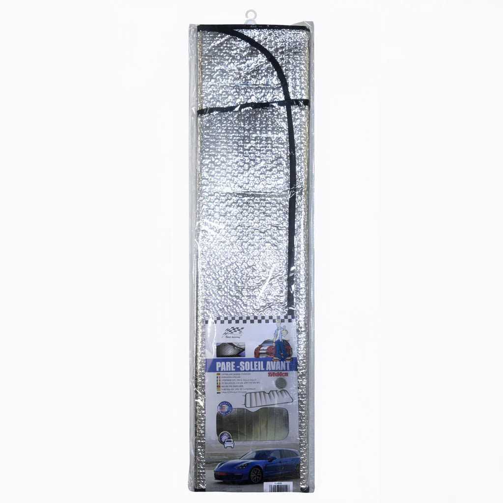 SG-09009 Pare soleil chrome grand model 150cm x 80cm