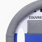Couvre volant simili cuir + Cache ceinture 38CM