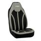 Housses de Sièges Auto Premiumen cuir – Compatibles avec Tous les Véhicules - Full grey