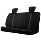 Housses de Sièges Auto Premiumen cuir – Compatibles avec Tous les Véhicules -Full black