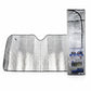 SG-09009 Pare soleil chrome grand model 150cm x 80cm