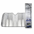 SG-09009 Pare soleil chrome grand model 150cm x 80cm