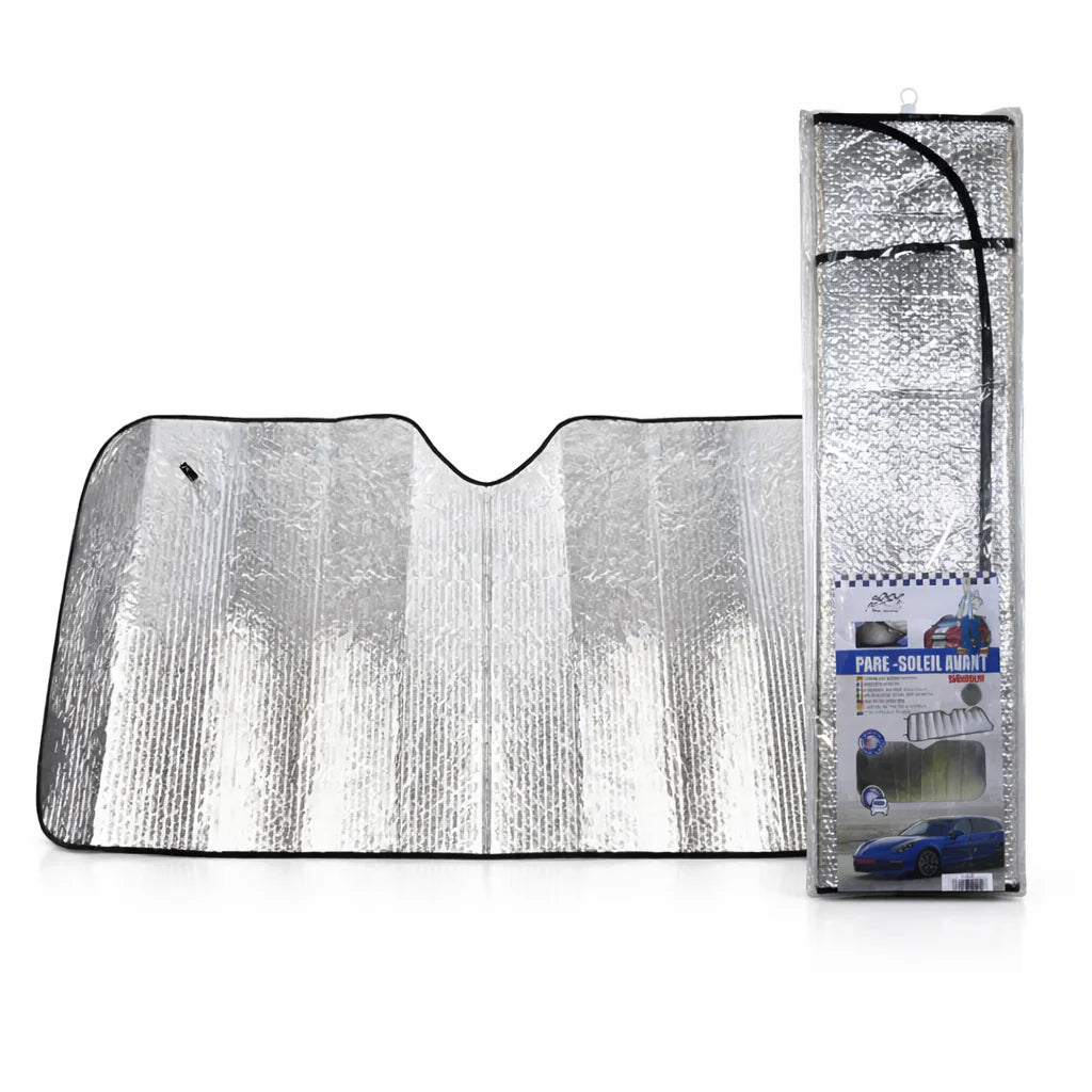 SG-09009 Pare soleil chrome grand model 150cm x 80cm