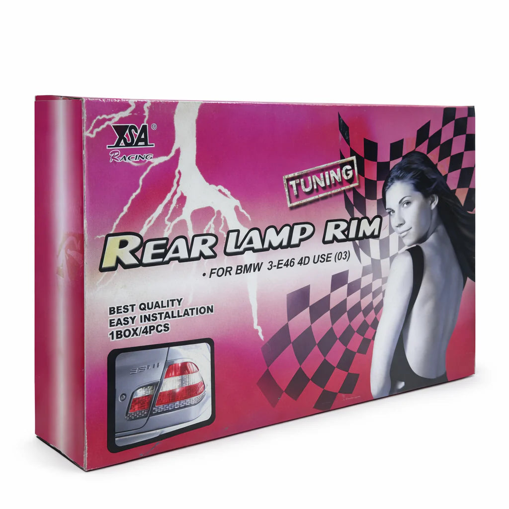 Cache chromage feu rouge Bmw Série 3 e46 1997-2006