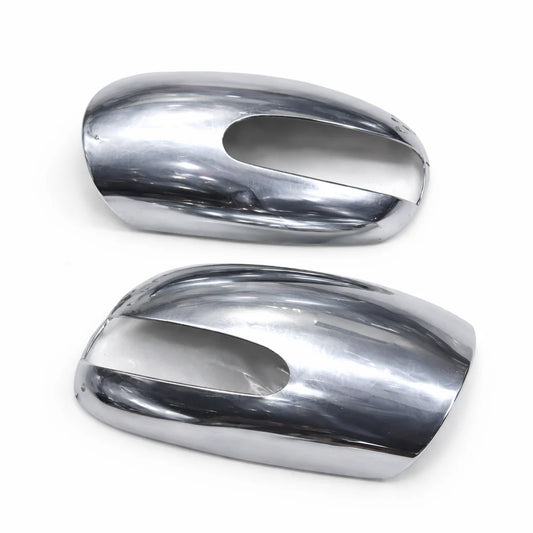 2 Cache retroviseur chromer Mercedes-benz ML W163-w164 1998-2011