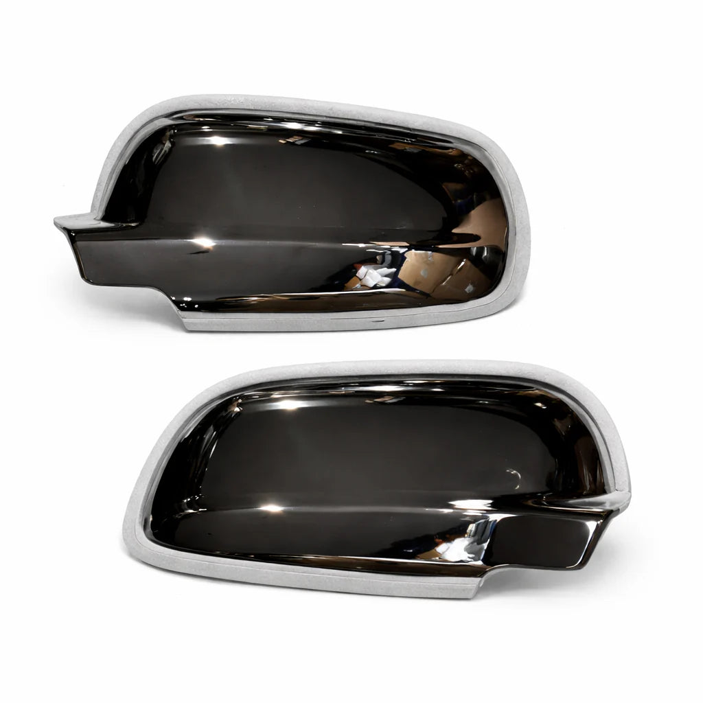 2 Cache rétroviseur chromer Volkswagen golf 3