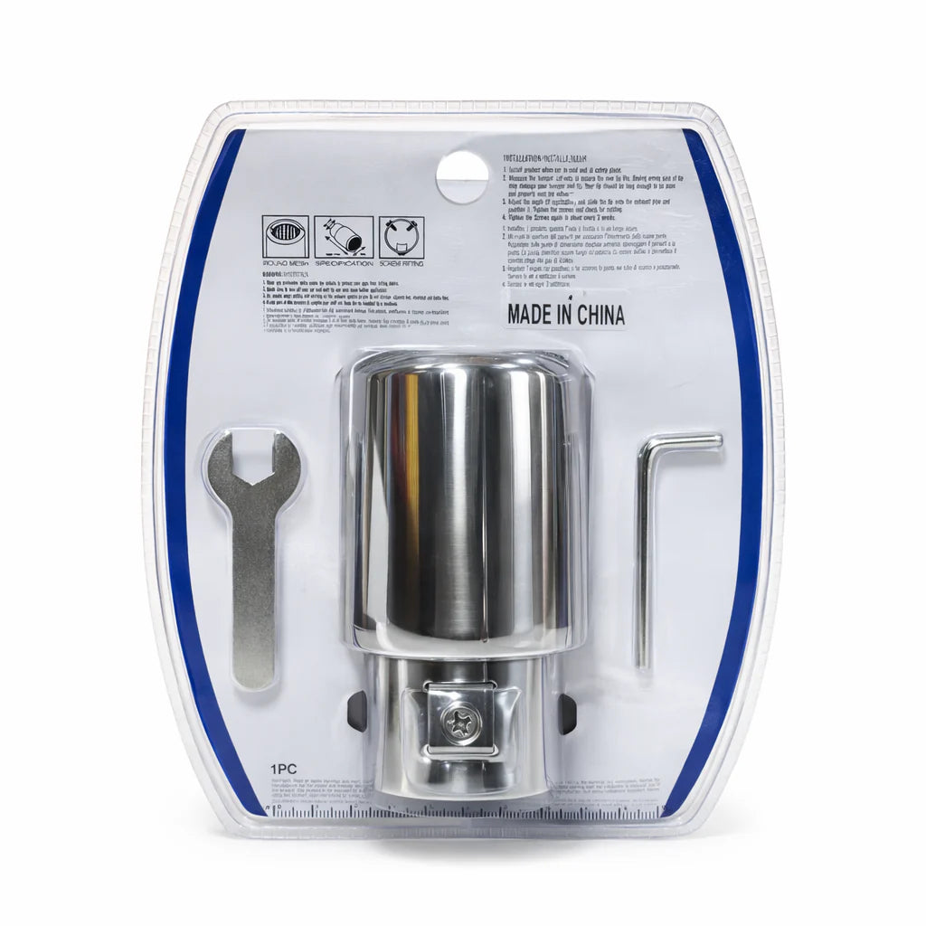 SG-1242908 Embout d'échappement inox 63mm