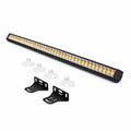 628-10Y Barre strobo 10 LED Orange 58CM 12V 24V