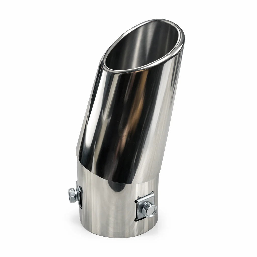 AB-29-CH Embout d'échappement chromer oval