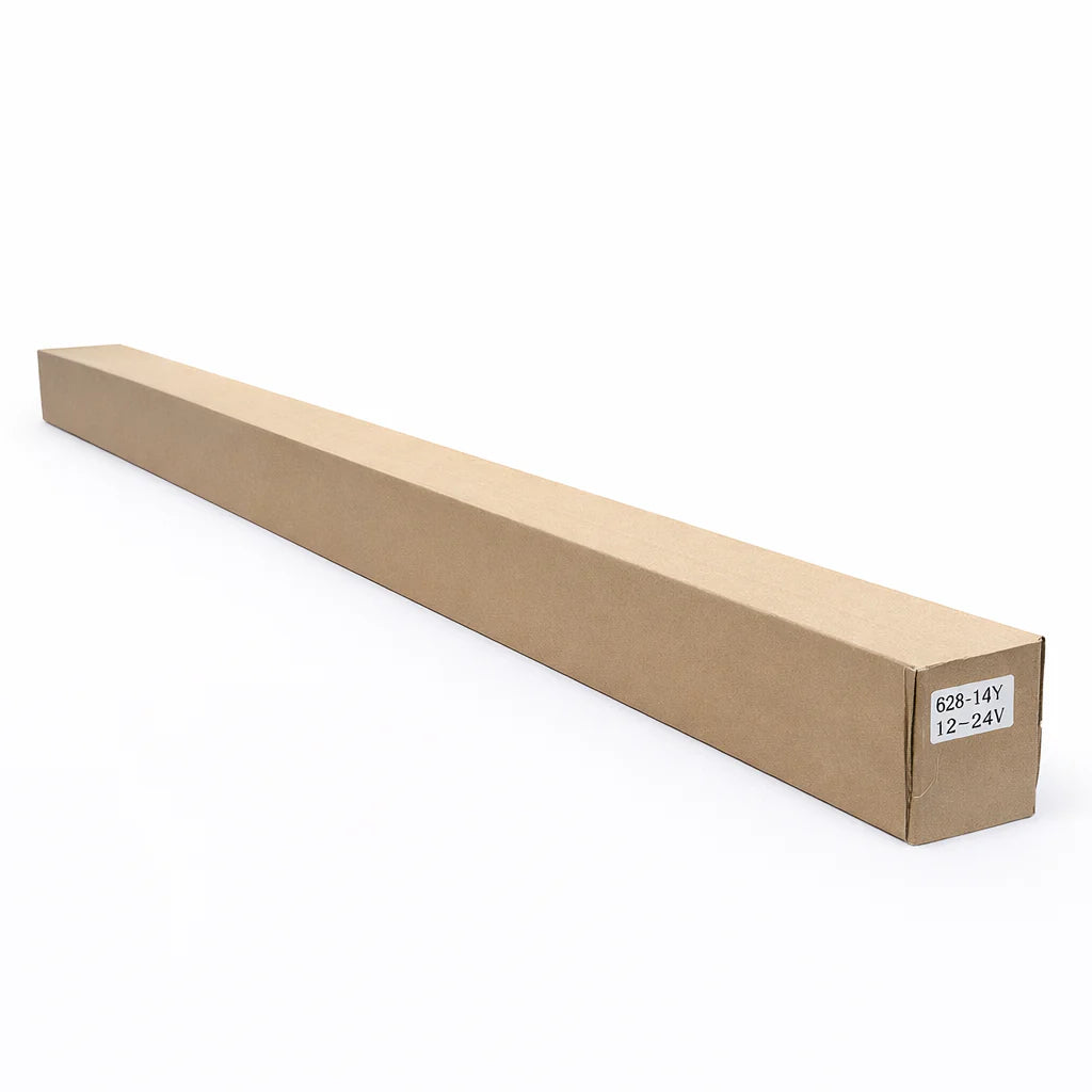 628-14Y Barre strobo 14 LED Orange 81CM 12V 24V