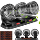 SMG-F3 Ventilateur triple tête 12v