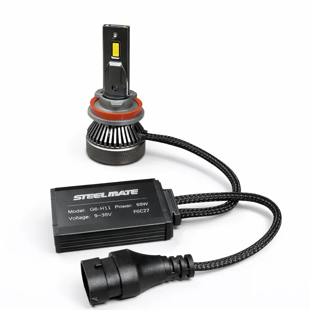 Turbo LED Steel mate G6 H11