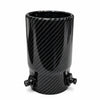 AB-22-CB Embout d'échappement carbone 7cm