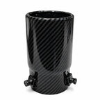 AB-22-CB Embout d'échappement carbone 7cm