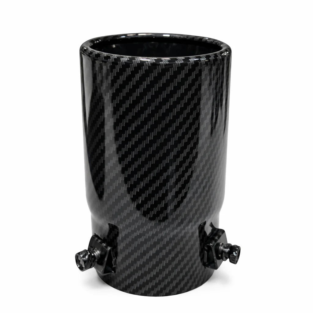 AB-22-CB Embout d'échappement carbone 7cm