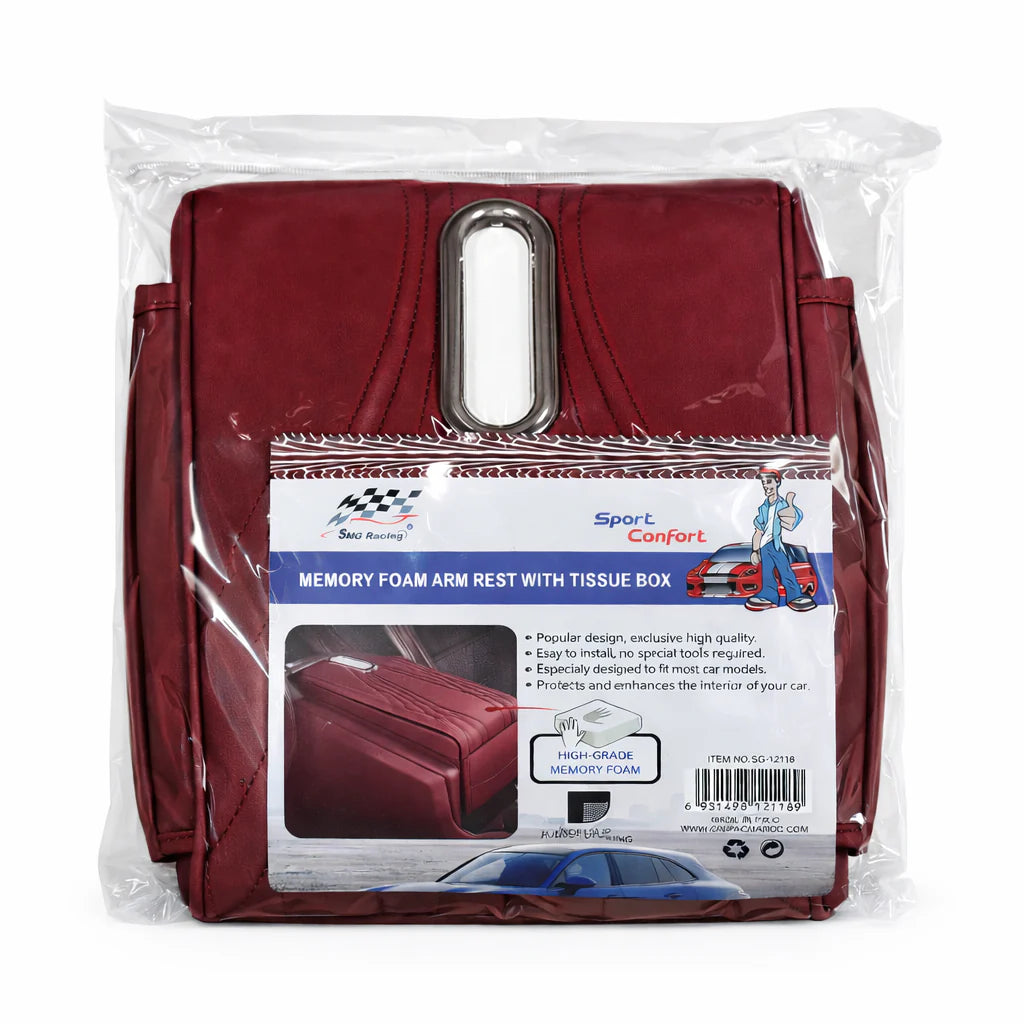 Extension d'accoudoir standard gris avec mouchoire