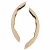 Couvre volant dein beige 2 pieces