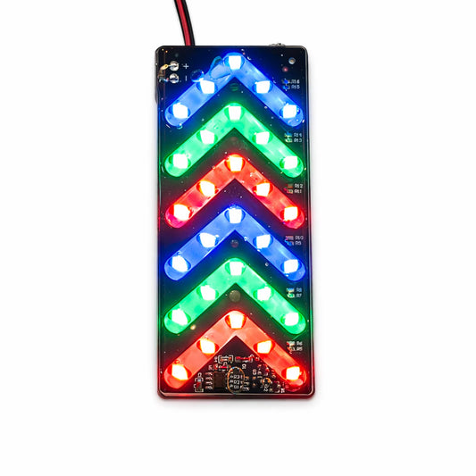 1210-6 Plaque 6LED Fleche 3 Couleur