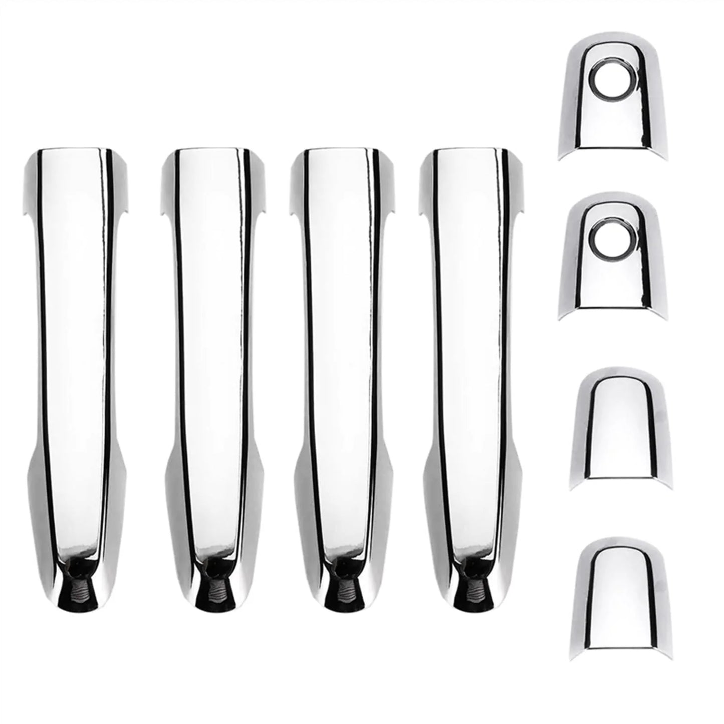 4 Cache poignee chromer Mitisubishi l200 triton 2005-2015