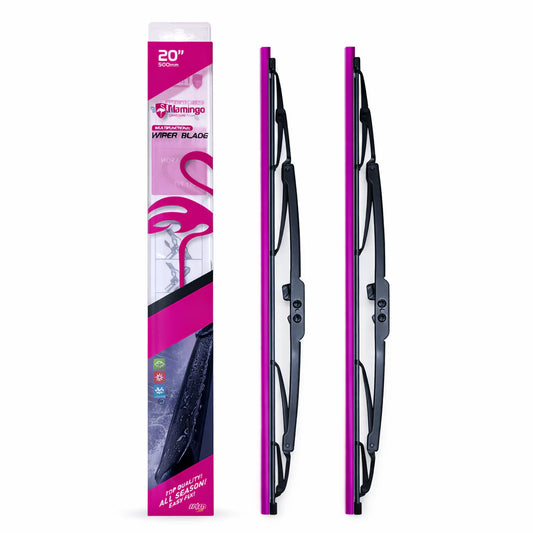 Essui glace flamingo metal 16" 400mm 2 pièce